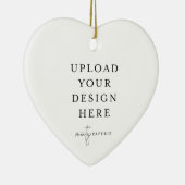 Custom Christmas Ornament - Upload your Photo (Rechts)