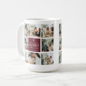 Custom Christmas Photo Mug | Personalized Family (Devant gauche)