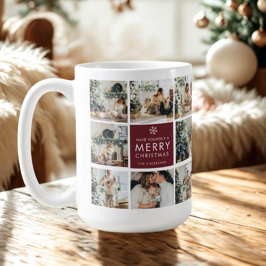 Custom Christmas Photo Mug | Personalized Family
