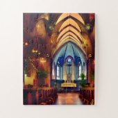 Custom Church Imaginaire Art 01 Jigsaw puzzle (Vertical)