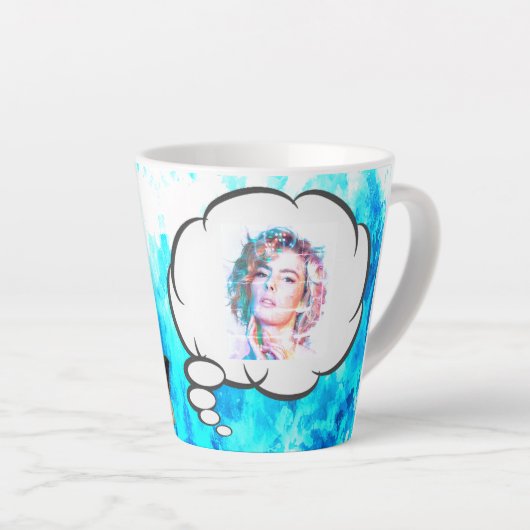Custom ♥ CIAO BELLA ♥ Cherub Angels Latte Mok (Rechterhoek)