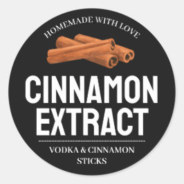 Custom Cinnamon Extract label VE011_01sqv2
