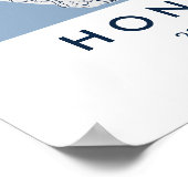 Custom City Map Hong Kong China Wall Art Poster (Coin)