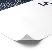 Custom City Map Madrid Spain Wall Art Poster (Hoek)