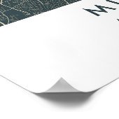 Custom City Map Munich Germany Wall Art Poster (Coin)