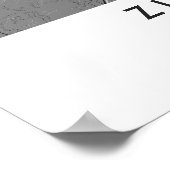 Custom City Map Zurich Switzerland Wall Art Poster (Coin)