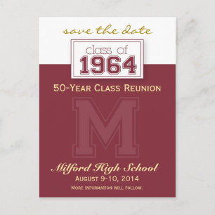 :custom: Class Reunion Save-the-Date Aankondiging