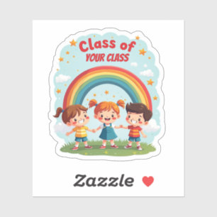 Custom Class Room Design voor kinderen Sticker
