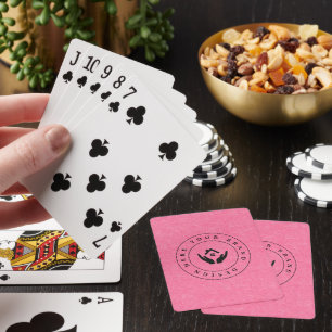 Custom Classic Business Logo & QR-code Pokerkaarten