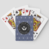 Custom Classic Business Logo & QR-code Pokerkaarten (Achterkant)