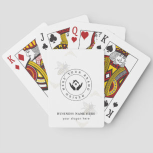 Custom Classic Business Logo & QR-code Pokerkaarten