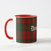 Custom Classic Drummond Tartan Plaid Mok (Links)