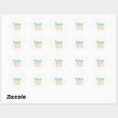 Custom Classic Round Stickers, Format: Sheet of St Hart Sticker (Vel)