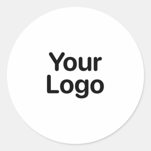 Custom Classic Sticker - Stick it. Hou ervan. Eige (Voorkant)