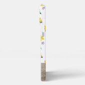 Custom Classy Spring Daisies Floral Art Pattern iPhone Hoesje (Linkerkant)