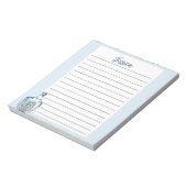 Custom Coastal Notitieblok – gepersonaliseerd (Gedraaid)