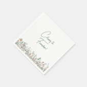 Custom Cocktail Napkin Servet (Hoek)