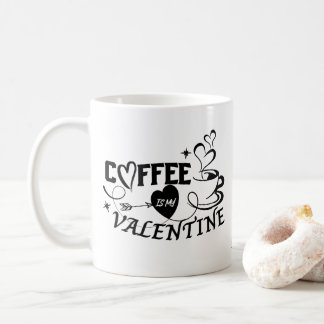 Custom Coffee Lover Heart Arrow Valentine Koffiemok