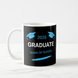 Custom College School Graduation 2026 Koffiemok