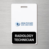 Custom Color Medical Role Radiology Tech Companion Badge