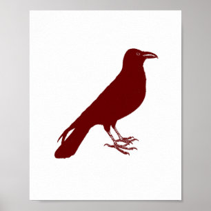 Custom Color Raven Print