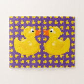 Custom Color, Rubber Duckies Legpuzzel (Horizontaal)