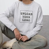 Custom Company Branded Business Logo Crewneck  Trui