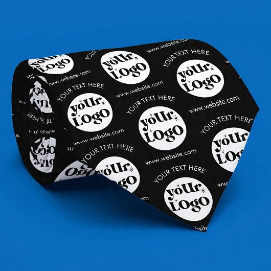 Custom Company Branded Business Logo Stropdas