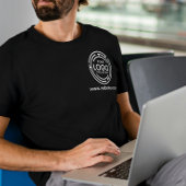 Custom Company Branded Business Logo  T-shirt