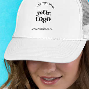 Custom Company Branded Business Logo Trucker Pet