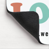 Custom Company Business Logo Muismat (Hoek)