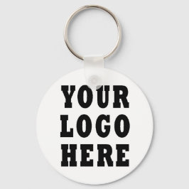 Custom Company Business Logo Sleutelhanger