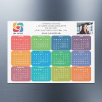 Custom Company Logo 2026 Zakelijke Agenda Magnet