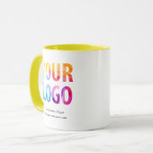 Custom Company Logo Business Promotion Gift Mok (Voorkant links)