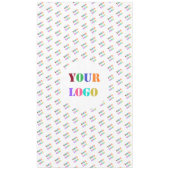 Custom Company Logo Business Tafelkleed Uw Kleur (Voorkant)