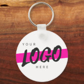 Custom Company Logo Corporate Promotion Sleutelhanger (Voorkant)