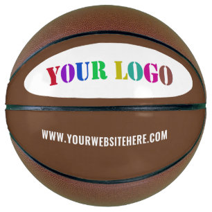 Custom Company Logo en tekst uw basketbal cadeau