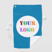 Custom Company Logo Golf Towel - Uw kleuren Golfhanddoek (Insitu)