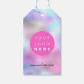 Custom Company Logo Product Description Holograph Cadeaulabel (Voorkant)