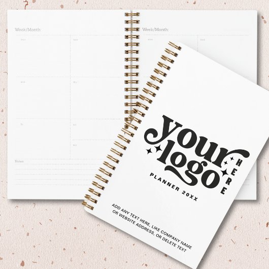 Custom Company Logo Promotionele Wekelijks & Maand Planner