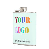 Custom Company Logo Promotionele Zakelijke Flask Heupfles (Links)