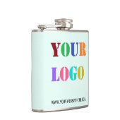 Custom Company Logo Promotionele Zakelijke Flask Heupfles (Rechts)
