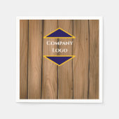 Custom Company Logo servetten – gepersonaliseerd (Voorkant)