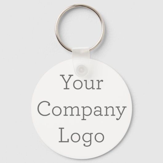 Metalen Cirkel sleutelhangers, 5,1 cm (Voorkant)