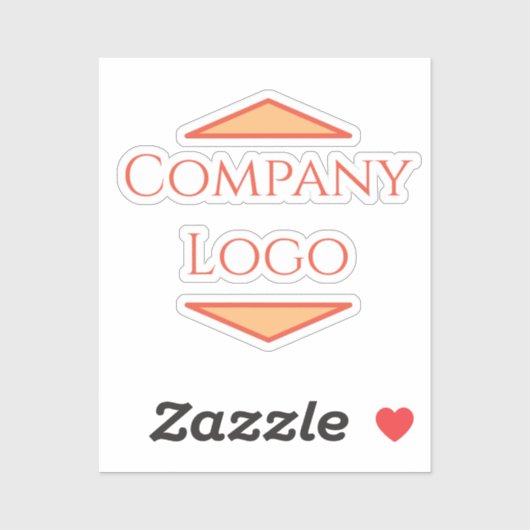 Custom Company Logo Stickers (Vel)