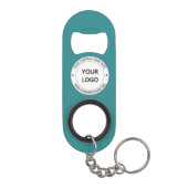 Custom Company Logo Tekst Sleutelhanger Flesopener Mini Flessenopener (Achterkant)