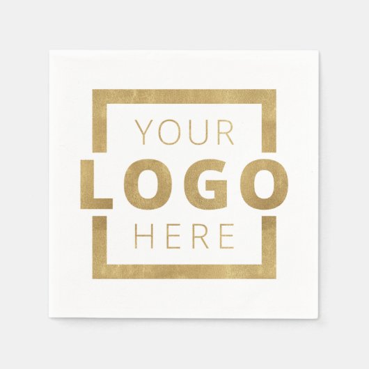 Custom Company Promotion Business Logo-merk Servet (Voorkant)