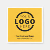 Custom Company Promotion Business Logo-merk Servet (Voorkant)