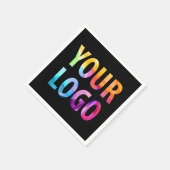 Custom Company Promotion Business Logo-merk Servet (Hoek)