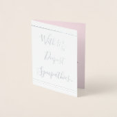 Custom Condolences Kaart (Voorkant)